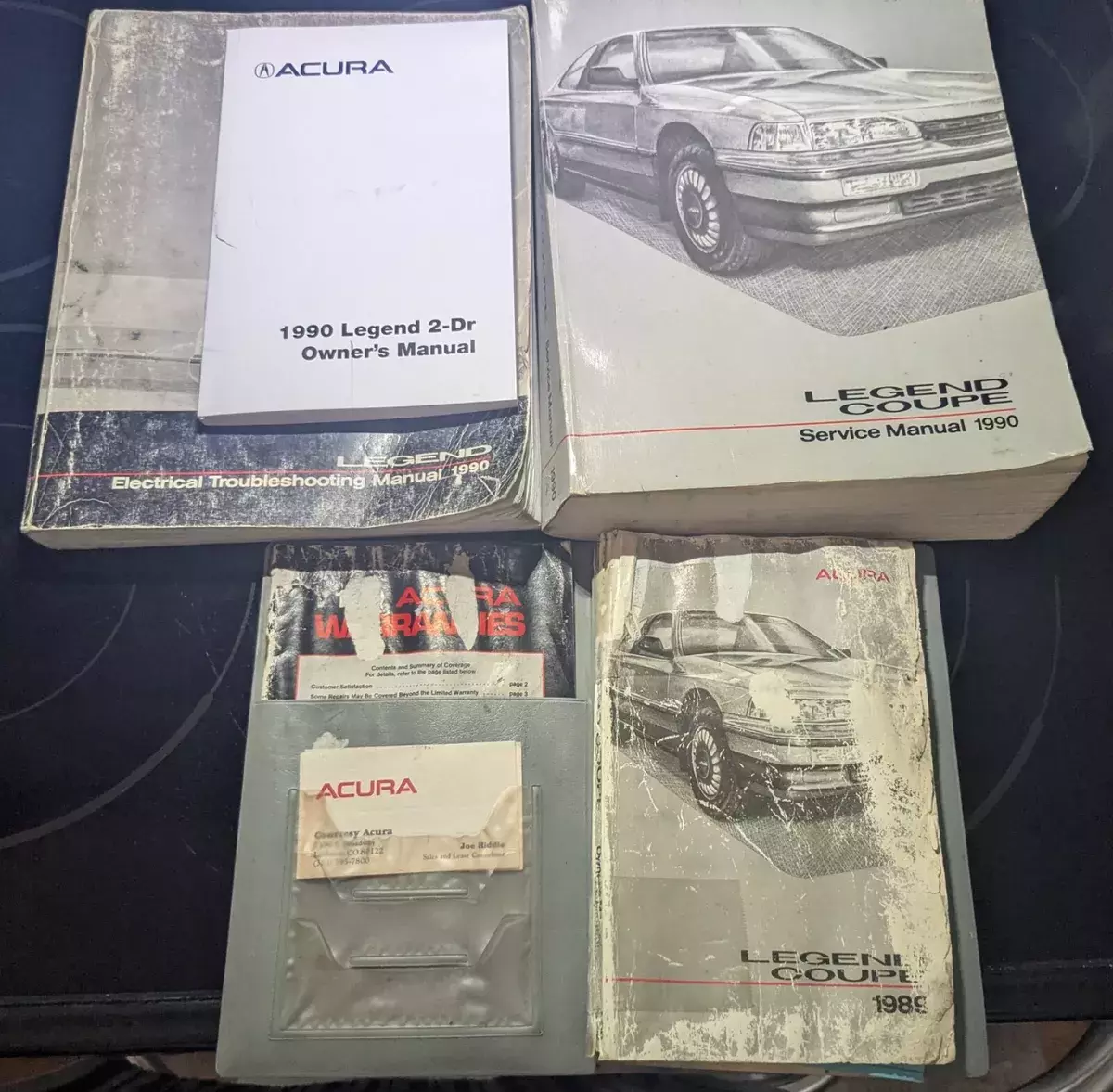 1990 Acura Legend L 2.7 L V6 1990 Acura Legend L