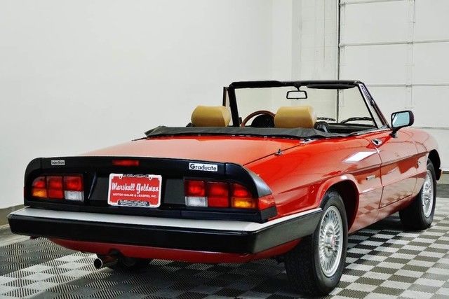 1990 Alfa Romeo Spider Graduate Convertible 2-Door - photo 3