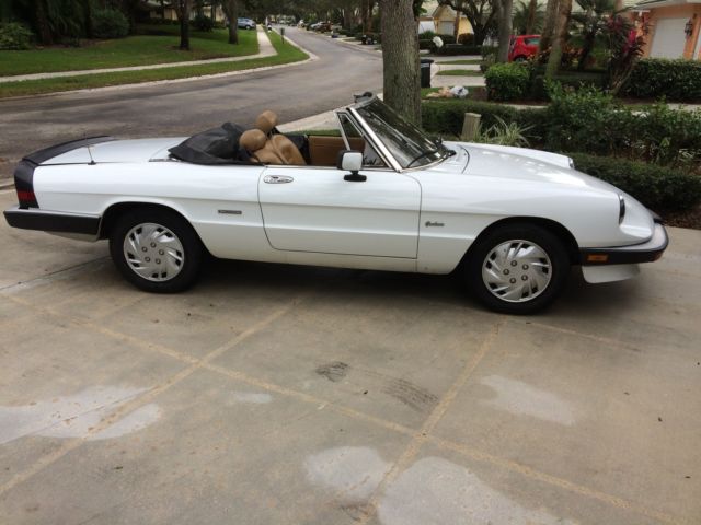 1990 Alfa Romeo Spider Graduate Convertible 2-Door - photo 3