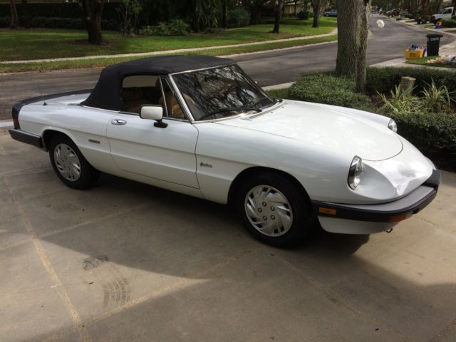 1990 Alfa Romeo Spider Graduate Convertible 2-Door - photo 6