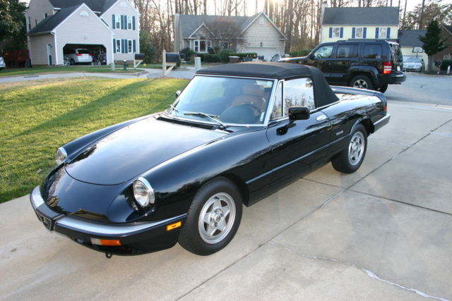 1990 Alfa Romeo Spider Veloce, Outstading Condition Low Miles Two Owner No Rust 1990 Alfa Romeo Spider