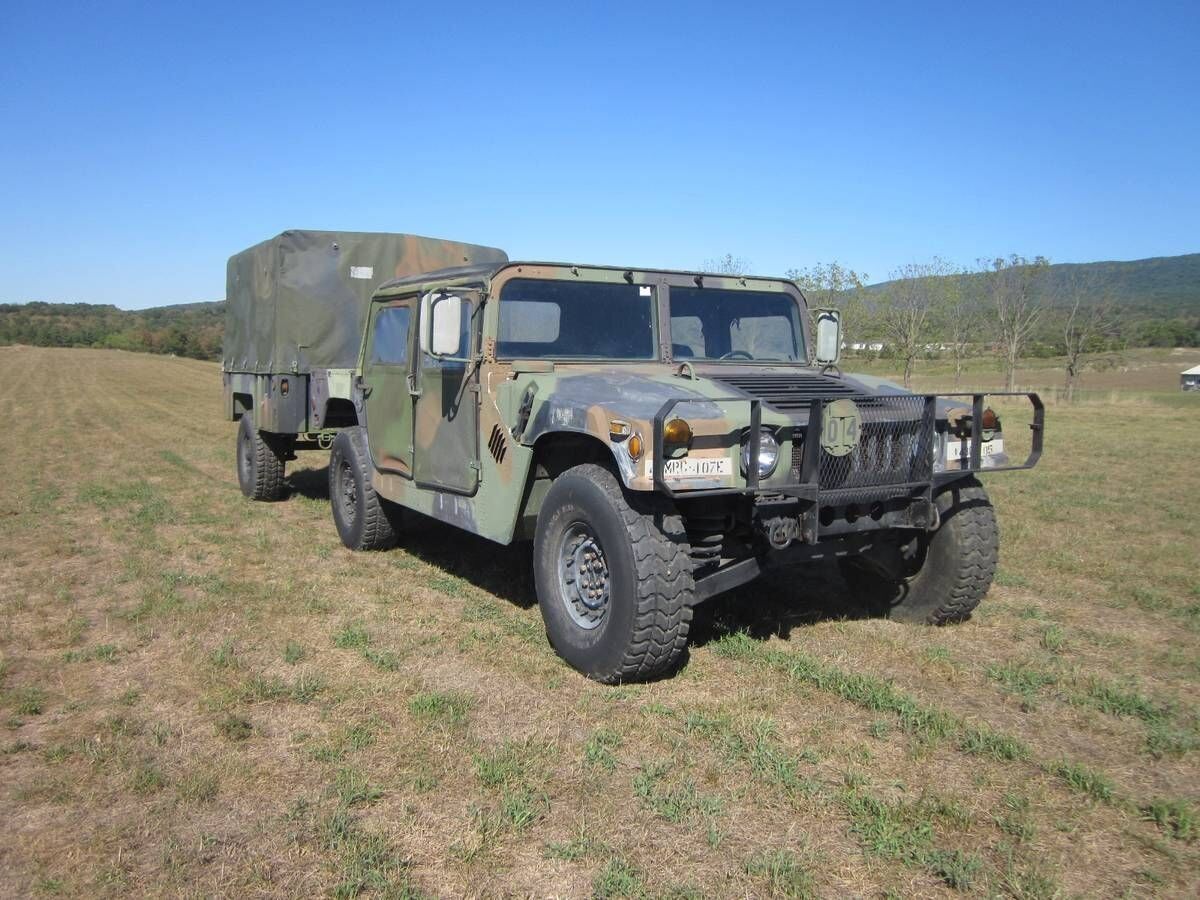 1990 Hummer H1 AM GENERAL, Street Legal Genuine Military H1 HUMVEE - photo 5