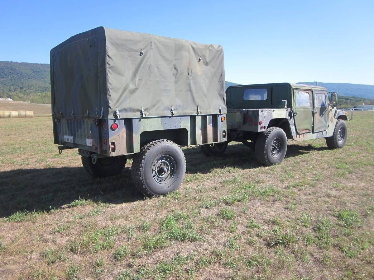 1990 Hummer H1 AM GENERAL, Street Legal Genuine Military H1 HUMVEE - photo 9