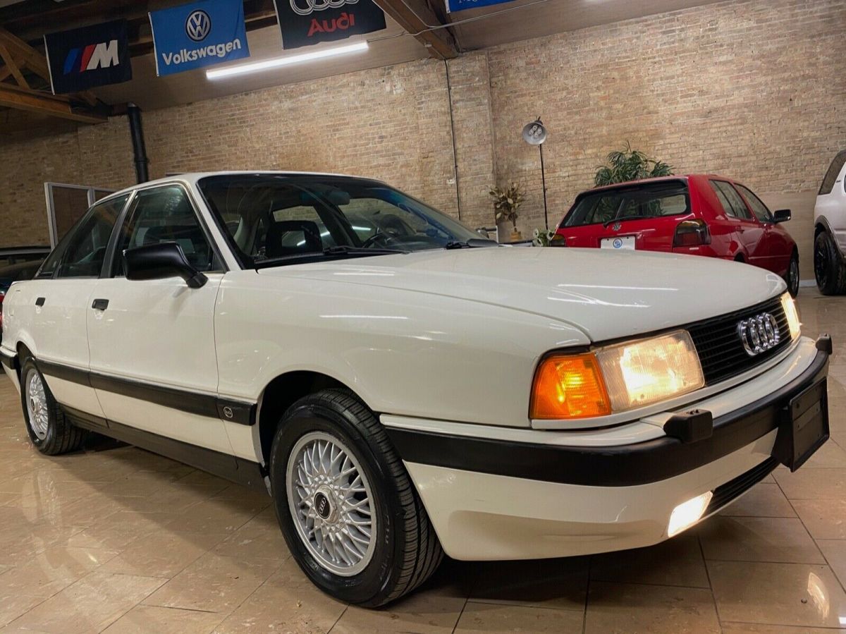 1990 Audi 80 quattro AWD 4dr Sedan Manual 5-Speed AWD I5 2.3L Gasoline 1990 Audi 80 quattro AWD 4dr Sedan