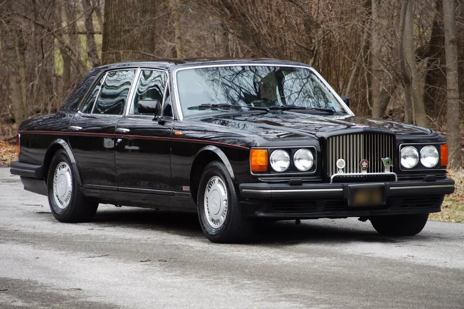 1990 Bentley Turbo R Saloon 6.75 liter V8 Black Turbocharged SZ Rolls Royce 1990 Bentley Turbo R