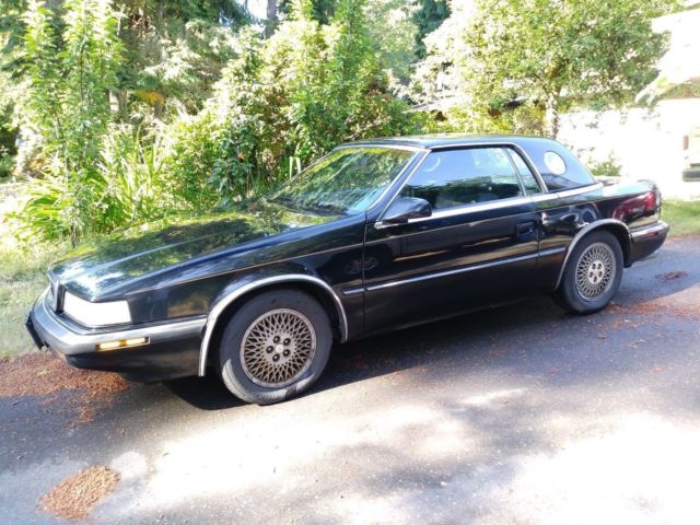 1990 Chrysler TC by Maserati Black - photo 4