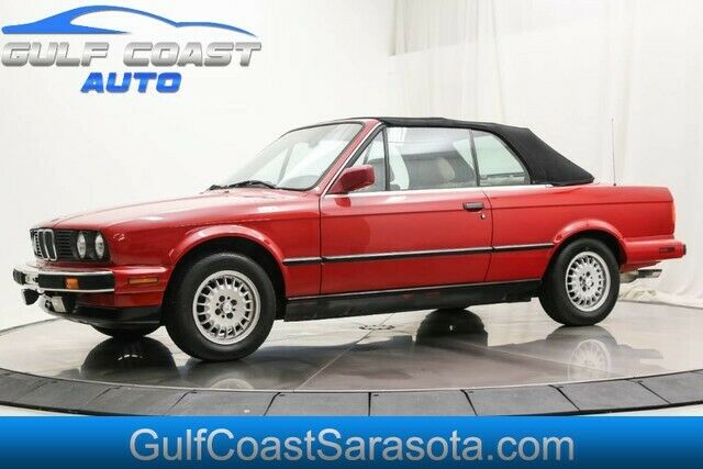 1990 BMW 3-Series 325iC CONVERTIBLE MANUAL COLD AC RUNS GREAT