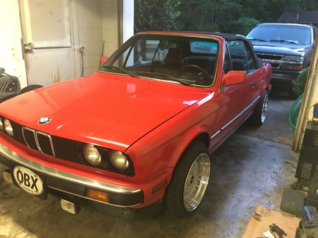 1990 BMW 325i Convertible e30 Cabrio 1990 BMW 3-Series