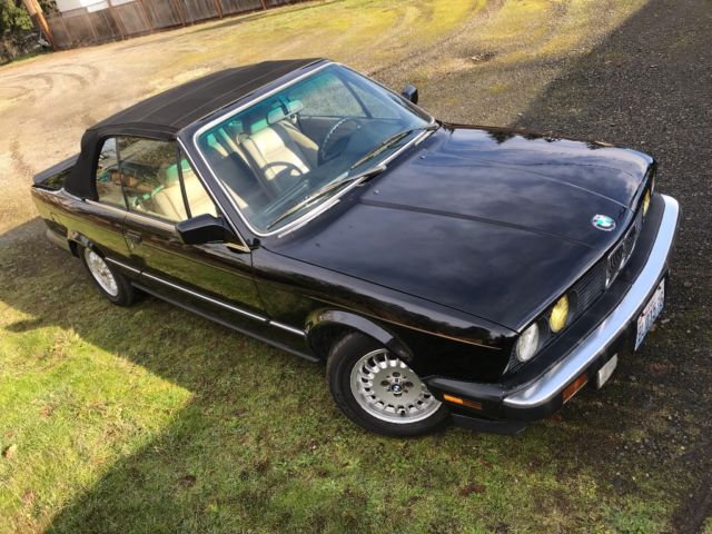 1990 bmw 325i convertible/cabriolet e30 1990 BMW 3-Series cabriolet