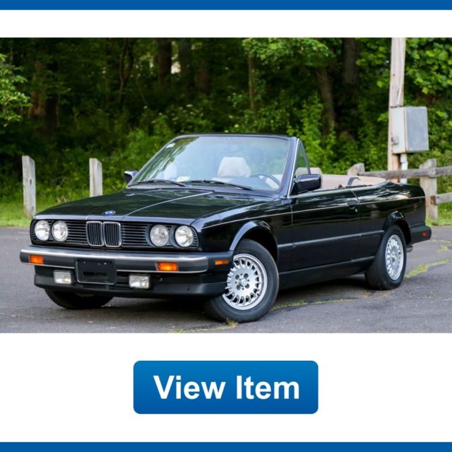 1990 BMW 325i Sport Convertible Automatic Heated Seats Serviced CARFAX! 1990 BMW 3-Series Base Convertible 2-Door