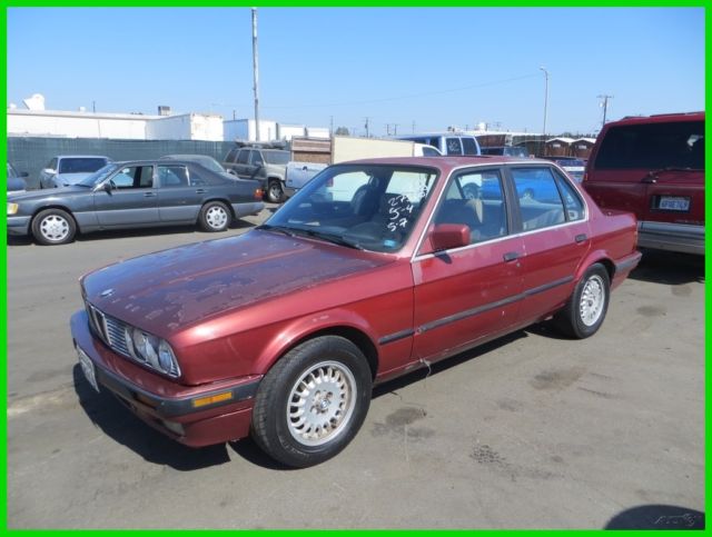 1990 BMW 325i Used 2.5L I6 12V Automatic NO RESERVE 1990 BMW 3-Series 325i