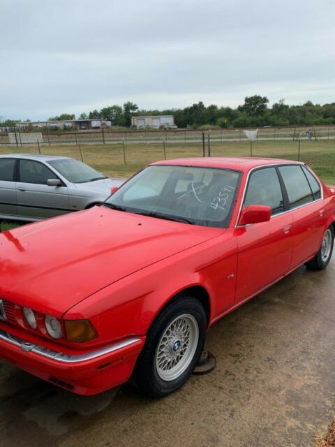 1990 BMW 750il project/parts car, RUNS. No reserve 1990 BMW 7-Series 750il