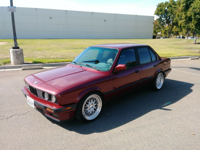 1990 BMW E30 325i 5 Speed Sedan Plastic Bumpers with Great Modifications 1990 BMW 3-Series 325i
