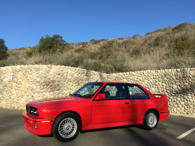 1990 BMW M3 Brilliantrot Red E30 DTM 1990 BMW M3 Base Coupe 2-Door