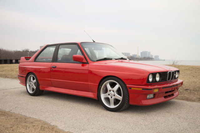 1990 BMW M3 Brilliantrot Red - Original S14 Engine - Ultra Rare - NO RESERVE 1990 BMW M3