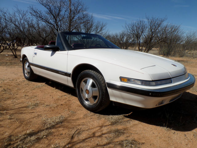 1990 BUICK REATTA 53K LOW MILES CLEAN CARFAX 1990 Buick Reatta REATTA