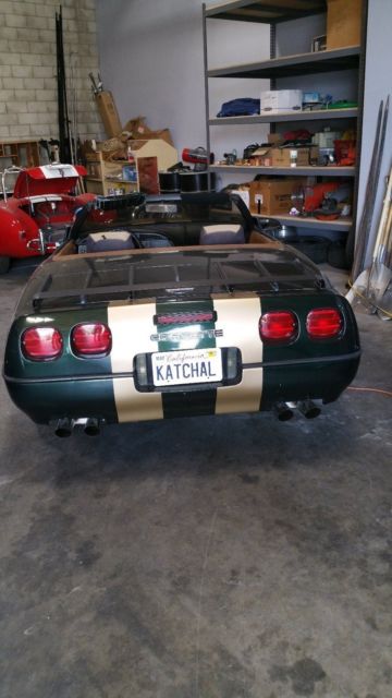 1990 C-4 Corvette Convertible CUSTOM ROTORS, WHEELS & EXHAUST SYSTEM 1990 Chevrolet Corvette C - 4