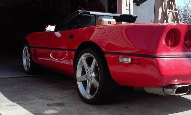 1990 C4 Chevy Corvette convertible Z51 coupe show car. best of everything NR 1990 Chevrolet Corvette Convertible