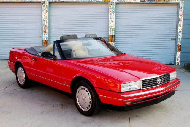 1990 Cadillac Allante Clean CarFax 45K Original Miles Texas Car V8 1990 Cadillac Allante