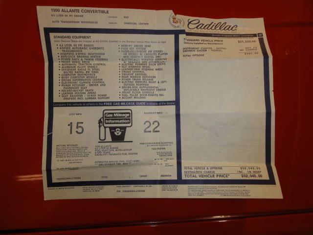 1990 Cadillac Allante - photo 12