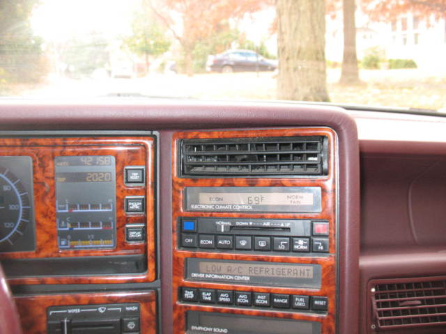 1990 Cadillac Allante leather - photo 6
