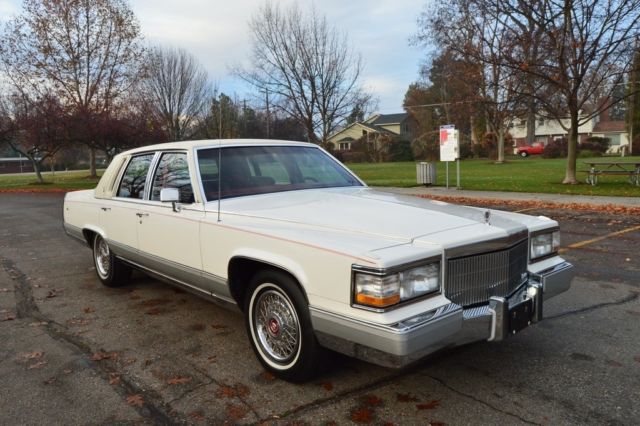 1990 Cadillac Brougham 4 Door Sedan 1990 Cadillac Brougham Brougham