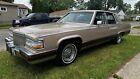 1990 Cadillac Brougham Sedan Brown RWD Automatic 1990 Cadillac Brougham