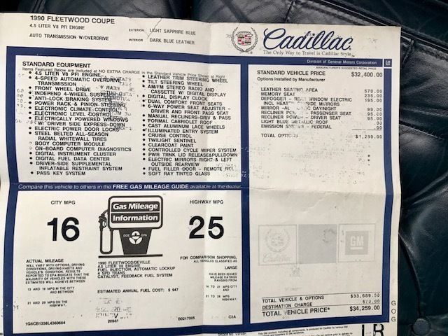 1990 Cadillac Fleetwood - photo 11