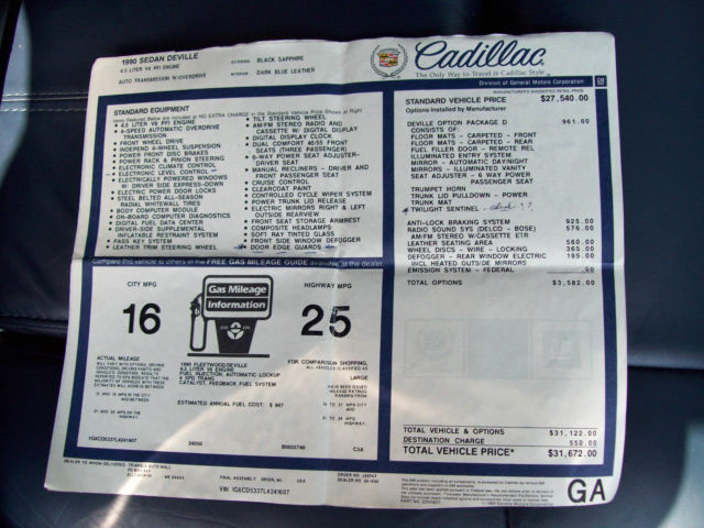 1990 Cadillac DeVille - photo 5