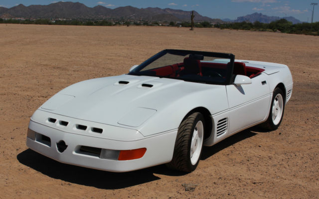 1990 Callaway Twin-Turbo Aerobody Corvette Convertible 7686 Miles 1990 Chevrolet Corvette Callaway Twin Turbo