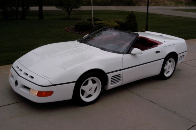 1990 Callaway Twin-Turbo Corvette Convertible with aerobody kit. 1990 Chevrolet Corvette Callaway