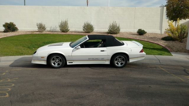 1990 Chevrolet Camaro IROC-Z Convertible 1SC