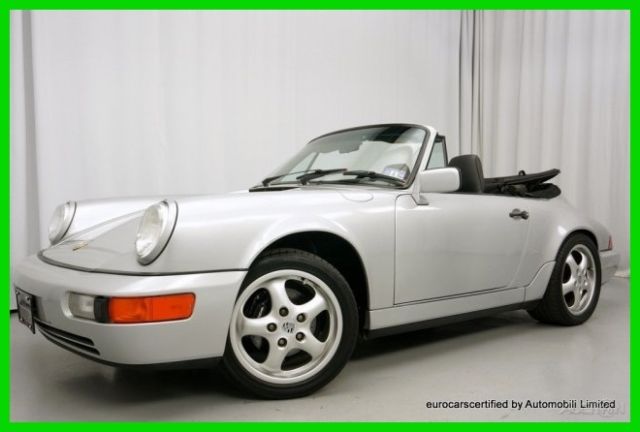 1990 Porsche 911 Carrera 4 Cabriolet