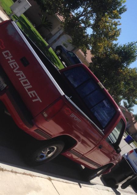 1990 chevorlet silverado rare victory Red sport/ not a 454ss 1990 Chevrolet C/K Pickup 1500 sport pakage