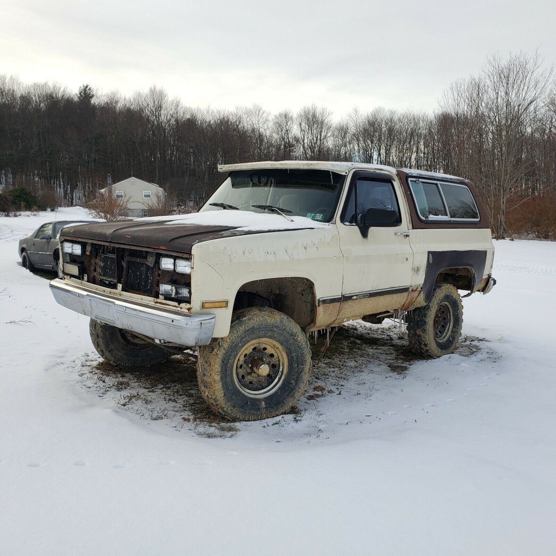 1990 Chevrolet Blazer NO RESERVE.. SUV White 4WD Automatic no title bill of ssle 1990 Chevrolet Blazer V10