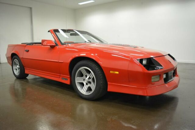 1990 Chevrolet Camaro IROC-Z 59036 Miles RED Convertible Automatic 1990 Chevrolet Camaro IROC-Z