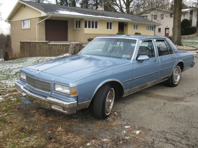 1990 CHEVROLET CAPRICE CLASSIC 49537 ORIGINAL MILES 1990 Chevrolet Caprice CLASSIC