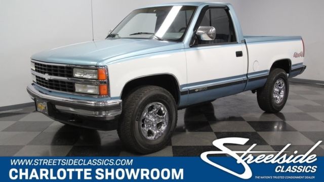 1990 Chevrolet C/K 1500 4x4 Pickup Truck 350 V8 4 Speed Automatic Classic Vintag 1990 Chevrolet C/K Pickup 1500 4x4