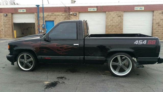 1990 chevrolet c/k pickup 454 ss silverado chevy lowered shortbed single cab 1990 Chevrolet C/K Pickup 1500