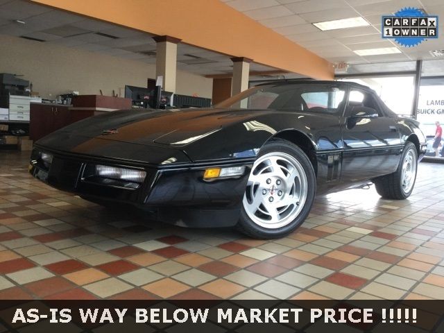 1990 Chevrolet Corvette 35,086 Miles BLACK 2D Convertible 5.7L V8 automatic 1990 Chevrolet Corvette --