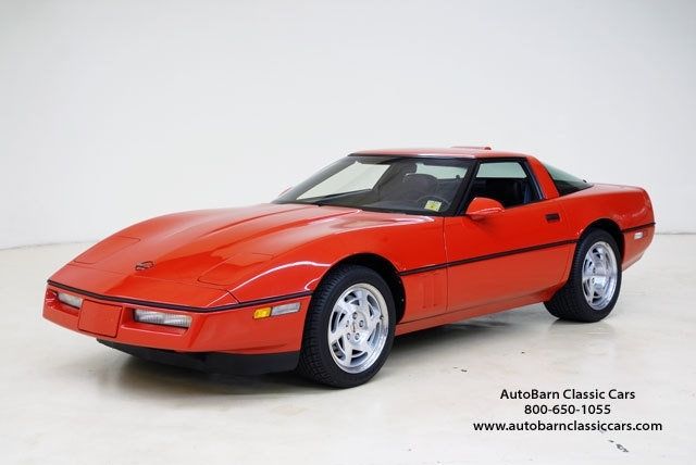 1990 Chevrolet Corvette 478 Miles Red Coupe 8 Cylinder Engine 5.7L/350 6-Spd Ma 1990 Chevrolet Corvette --