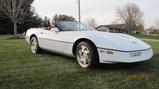 1990 Chevrolet Corvette Convertible, 48,000 mile, never in rain or snow 1990 Chevrolet Corvette convertible