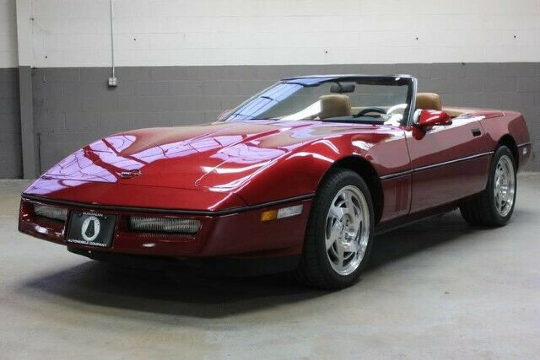 1990 CHEVROLET CORVETTE CONVERTIBLE, ONLY 11,246 MILES, JUST SERVICED!!! 1990 Chevrolet Corvette
