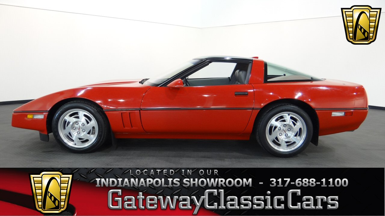 1990 Chevrolet Corvette ZR-1 4186 Miles Red 2DR CP 5.7L V8 MPI DOHC 32V 6-Spd Ma 1990 Chevrolet Corvette ZR-1
