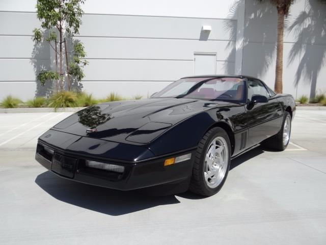 1990 Chevrolet Corvette ZR1 16166 Miles Black 5L NA V8 double overhead cam (DO 1990 Chevrolet Corvette Base Hatchback 2-Door