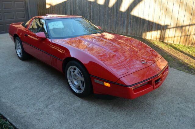 1990 Chevrolet Corvette ZR1, 31k miles, Red/Tan, records, documentation, MINT 1990 Chevrolet Corvette ZR1