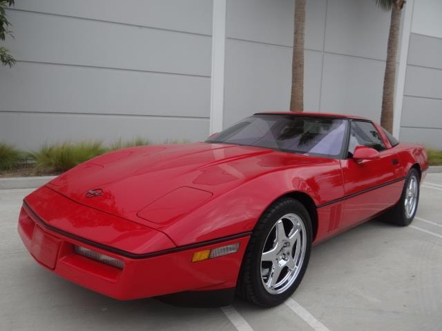 1990 Chevrolet Corvette ZR1 37667 Miles Red 5L NA V8 double overhead cam (DOHC) 1990 Chevrolet Corvette ZR1