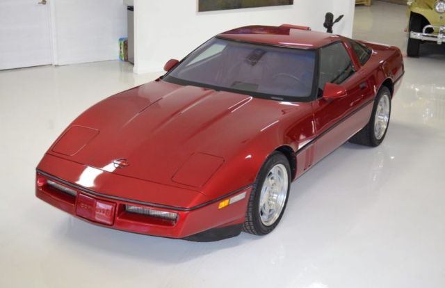 1990 Chevrolet CORVETTE ZR1, 91 91 MIles Since New 91 Miles Red MILES SINCE NEW! 1990 Chevrolet CORVETTE ZR1, 91 91 MIles Since New