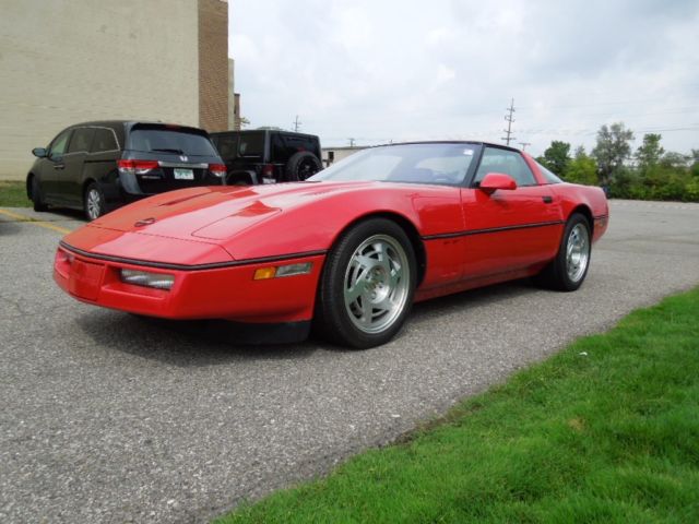 1990 Chevrolet Corvette ZR1, Red, Low Mileage, Excellence Condition 1990 Chevrolet Corvette ZR1
