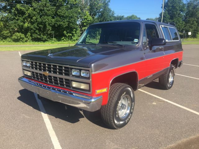 1990 Chevrolet K5 Blazer - Beautiful Rust Free Idaho Truck 1990 Chevrolet Blazer Silverado